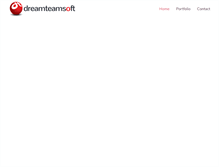 Tablet Screenshot of dreamteamsoft.com